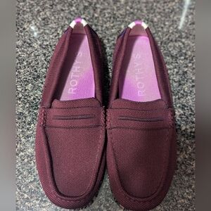 Rothy's The Driver Burgundy Shoes